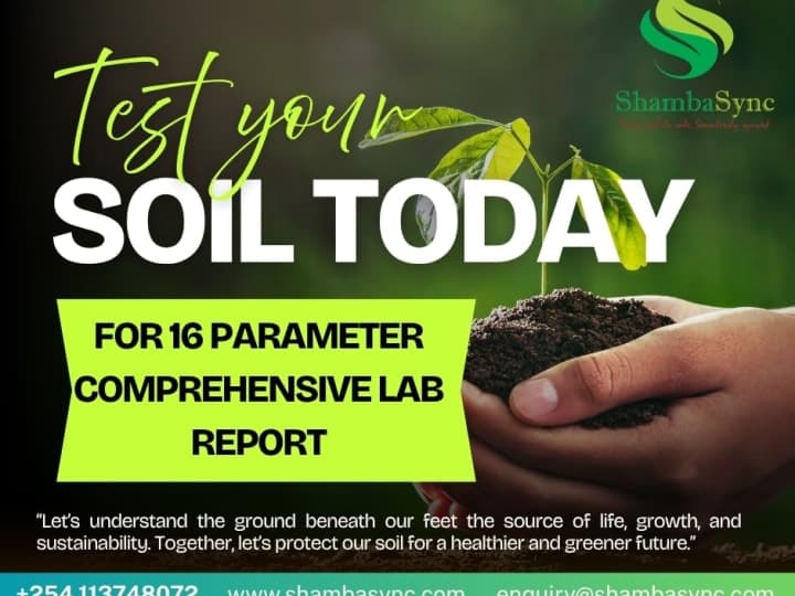 Soil testing -16 parameters analysis report with AFR Agronomy and fertilizer recommendations