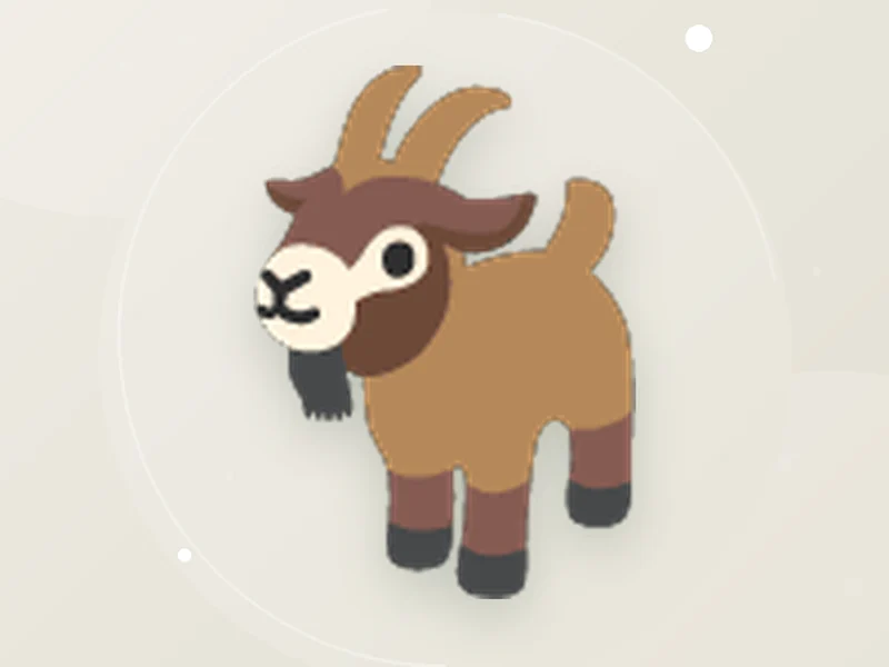 Illustration representing goats; not the actual stock